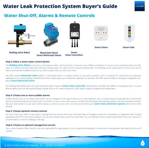 YoLink Water Leak Sensor 1, YS7903 - Image 6