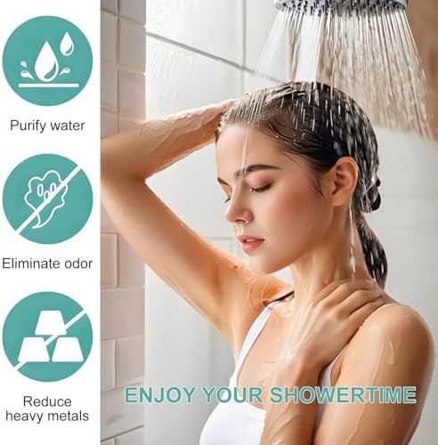 Shower Filter Replacement Cartridge for Homlord Shower - 4Pack Multi Stage Water Softener Filters for Hard Water(4pcs) - Image 7