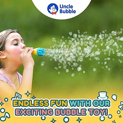 Uncle Bubble Mini Bubble Blower Family Pack of 3 for Kids - Image 5