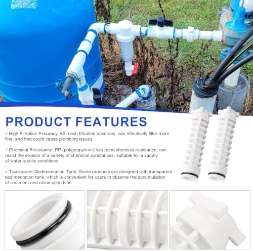 1" 60 Mesh Spin-Down Replacement Filter Screen for Rusco Sediment Filter - Image 4