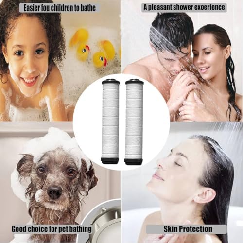 Shower Filter for Handheld Shower Head, Set of 8 Multi-Storey Replacement Filters for Hard Water Remove Chlorine and Harmful Substances,Make Bathing Healthier. - Image 6
