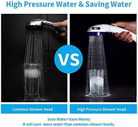KAIYING High Pressure Handheld Shower Head with ON/OFF Pause Switch - Image 4
