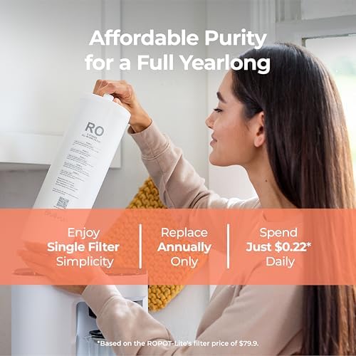 Bluevua RO100ROPOT-Lite Countertop Reverse Osmosis Water Filter - Image 6
