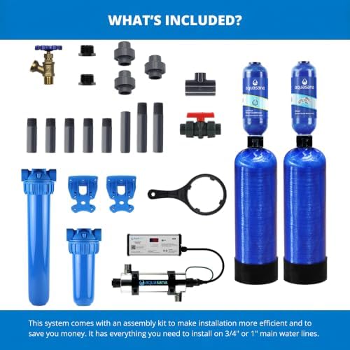 Aquasana Whole House Well Water Filter | 500K-Gallon | UV | WH-Well-CT-UVS - Image 6