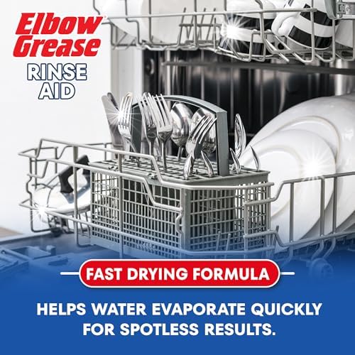Elbow Grease Rinse Aid (Lemon Fresh, 500ml) - Image 5