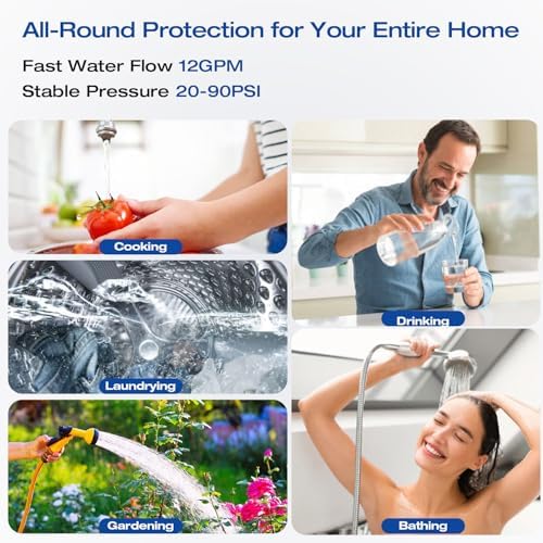 H&G Lifestyles Whole House Water Filter System,Iron Filter for Well Water - Image 6