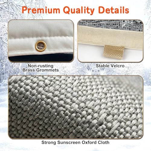 Backflow Preventer Cover 16" Wx20 H -5°F Freeze Protection, 5-Layer Insulated Waterproof Sprinkler Valve Pouch, UV Resistant Winter Cover for Irrigation System - Image 6