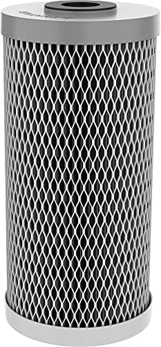 Pentair Pentek NCP-BB Big Blue Carbon Water Filter, 10-Inch, Whole House Pleated Carbon-Impregnated Polyester Cartridge, 10" x 4.5", 10 Micron, Sediment and Chlorine Reduction - Image 2