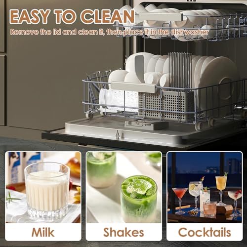 2 Pack Clear Plastic Pitcher with Lid, 1.1L Ribbed BPA-Free Tea Fridge Pitcher with Vented Lid for Hot Water Ice Tea Coffee Milk Shatter-Proof - Image 6
