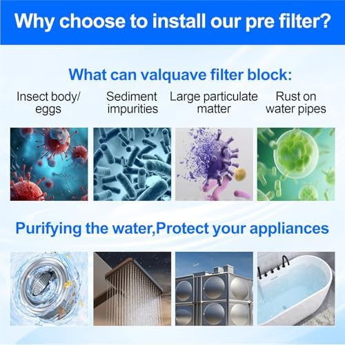 Whole House Spin Down Sediment Water Filter 3/4“, 40 Micron, - Image 3