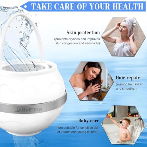 JARVISTAR Bath Filter for Tub Faucet, Reusable Hanging Design, White - Image 5