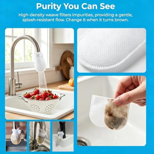 100Pcs Universal Faucet Filter Cotton Bag - Image 6