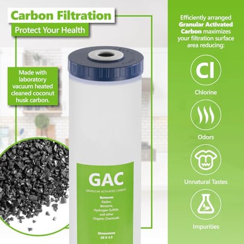 Express Water FLTWH2045CGS1 Whole House Essential Replacement Filter Set - Image 2