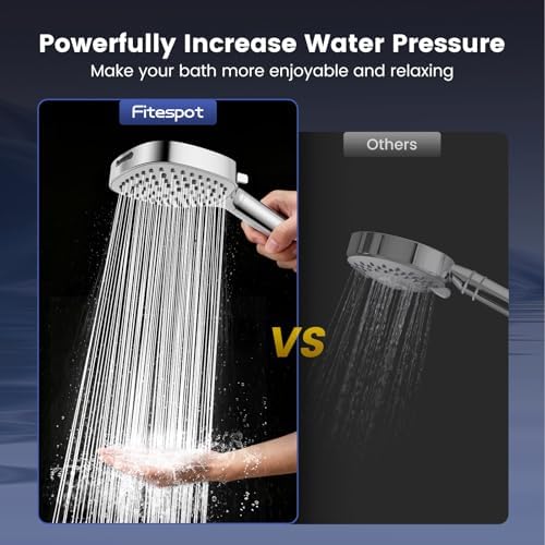 Filtered Shower Head with Handheld, 7 Spray Shower Head Filters - Image 2