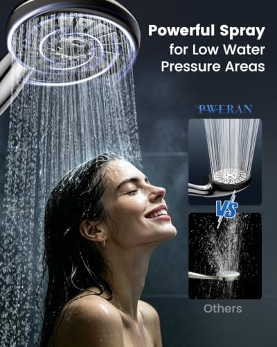 Filtered Shower Head with Handheld,High Pressure Shower Heads with Filters - Image 2