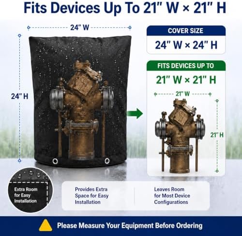 Insulated Backflow Preventer Cover Freeze Protection - Image 2