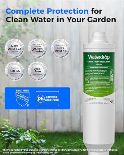Waterdrop Garden Hose Water Filter for Plants, NSF/ANSI Certified - Image 3