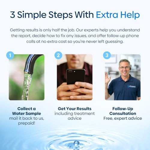 ETR Labs Premium Water Quality Test Kit- Tests 118 Substances in Drinking Water (Heavy Metals, Lead, Nitrates, VOCs, Chemicals & More)-Advanced Home Sample Kit with Prepaid Mailer & Expert Lab Support - Image 5