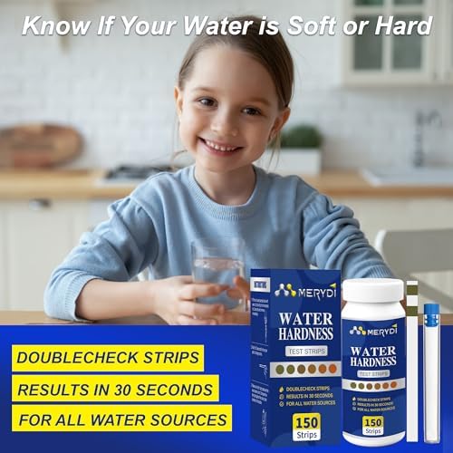 Water Hardness Test Kit,150 Strips-Double Color Pads with Sample Tube - Image 6
