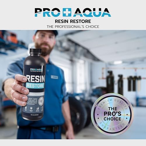 Resin Restore Water Softener Cleaner – Pro+Aqua Formula Restores Softening Power, Deep Cleans Resin Beads, 16oz – Safe for Salt-Based Water Softeners – Easy to Use - Image 5