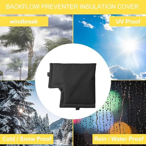 Backflow Preventer Insulation Pouch Freeze Protection Sprinkler Protection - Image 4