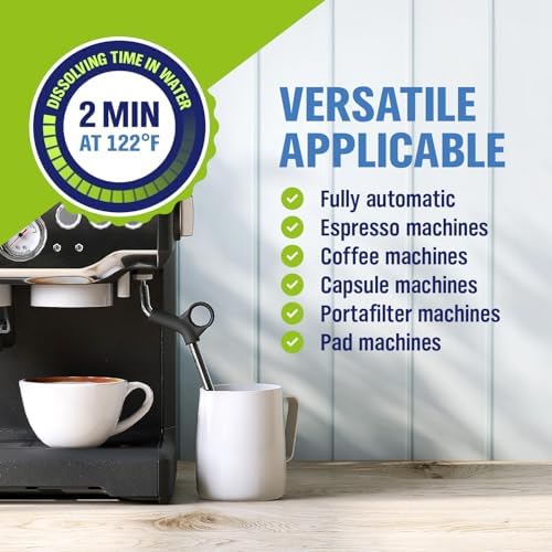 WoldoClean Descaling Tablets for Coffee Machines 15 Count - Descaler Tabs - Image 5