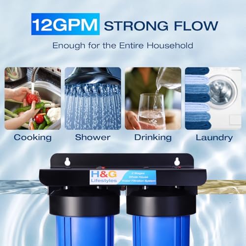 H&G Lifestyles Whole House Water Filter and Softener Filtration System - Image 3