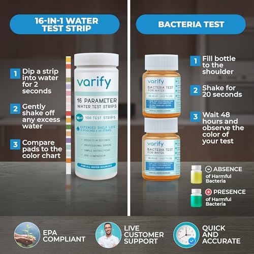 Varify 17-in-1 Complete Water Test Kit – Water Tester for Drinking Water - Image 4