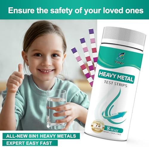 8-Parameter Heavy Metals Water Test Strips (75 Strips) for Home Water Test - Image 5