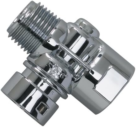 Rinse Ace Extra Connector for Detachable Hose - Spare Part for Showerhead Sprayer, Chrome, Plastic, Standard by Ginsey