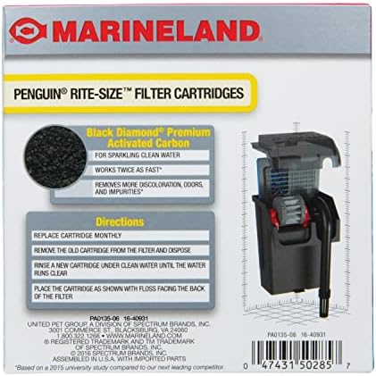 Marineland Rite-Size A Filter Cartridge, 6 Count - Image 3