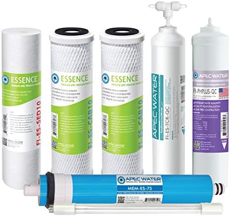 APEC Water Essence Series Replacement Filter Set, Stage 1-7, 75 GPD by APECWaterSystems