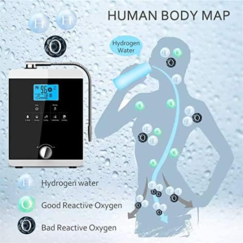 Alkaline Water Ionizer, Smart Home Water Ionizer Up to 800Mv Orp, Ph 3.5-10.5 Alkaline Acid Water Machine, Regulation Valve to Control Ph and Orp/Auto-Cleaning - Image 5