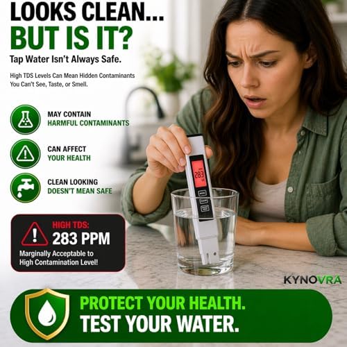 Digital TDS Meter Water Tester – Accurate PPM Measurement for Drinking Water, RO Systems, Aquariums & Pools - Image 6