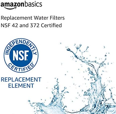 Amazon Basics Faucet Water Filter Replacement, NSF Certified, Reduces Chlorine, Lead, Fluoride, Heavy Metal, Bad Taste and Odor, 3-Pack - Image 5
