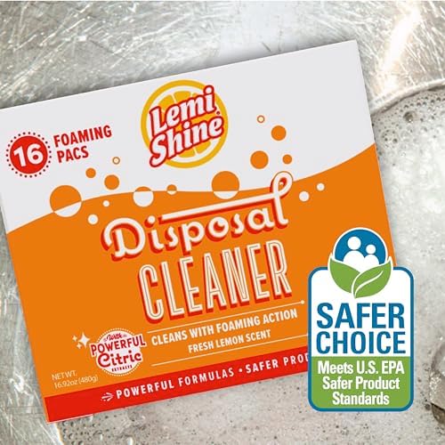 Lemi Shine Natural Foaming Garbage Disposal Cleaner - 16.92oz (16 Pack) - Image 5