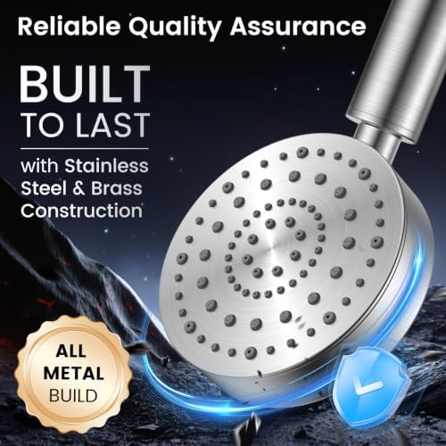 FEELSO Filtered Shower Head with Handheld, High Pressure Shower Filter Head - Image 2