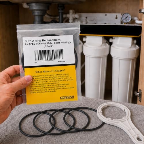6 Pack 3.5 inch OD O Rings for APEC ROES-50 Water Filter Housings - Image 7
