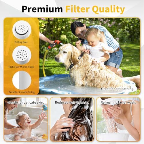 10-Pack Filter Cartridges Compatible with Cobbe Handheld Showerheads - Image 6
