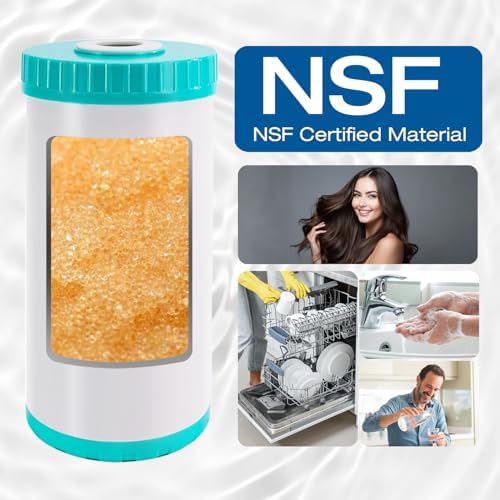 H&G Lifestyles Whole House Water Softener Filter Cartridge Replacement, Calcium Inhibitor Water Filter, Anti-Scale Filter, Fits Any Standard 10" x 4.5" Water Filter System - Image 5