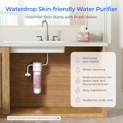 Waterdrop BFU2 Bathroom Sink Filter for Skincare, Reduces Chlorine & Scale - Image 3