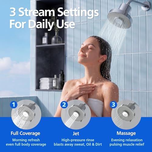 Philips Filtered Shower Head, for Softer Skin & Smoother Hair, AWP1706CH/37 - Image 4