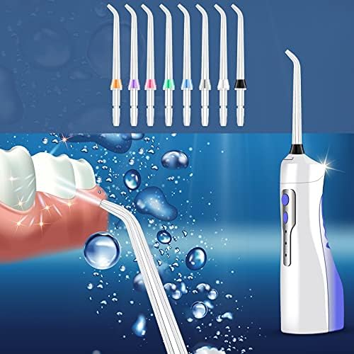 Nuanchu 8 Pieces Compatible with Waterpik Replacement Flossers Replacement Tips, Classic Jet Tips Flosser Refill Heads Replacement Heads for Water Toothpick (Classic Jet Tips) - Image 6