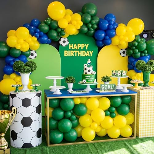 APLANET 150pcs Dark Green Balloons Different Sizes 18 12 10 5 Inches Emerald Green Latex Balloon for Birthday Party Baby Shower Safari Jungle Masquerade, Arch Kit Decoration - Image 2