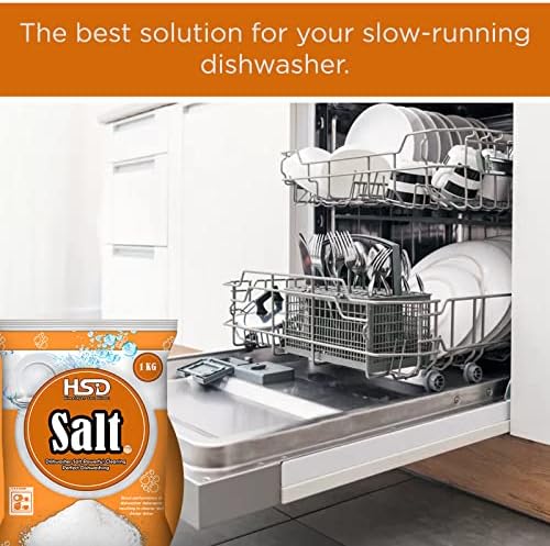 1kg Dishwasher Salt, Powerful Cleaning Dishwasher Salt, softener salt, Best For Laundry Kitchen Dish Washing, Compatible to All Water Softner Machines, Premium Food Grade 100% Genuine British Salt (3) - Image 6