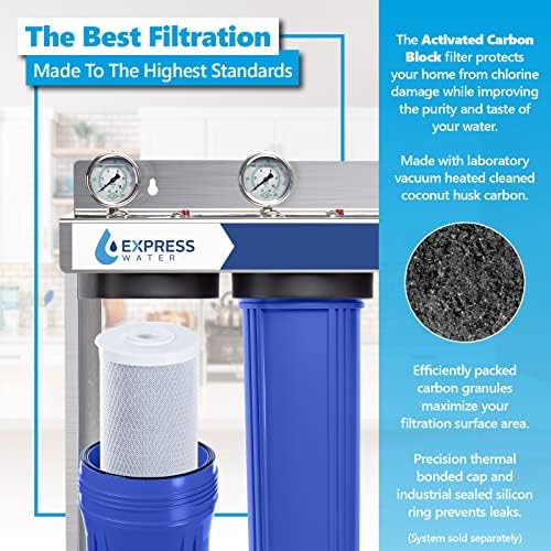 Express Water Activated Carbon Block Replacement Filter, Large Capacity - Image 3