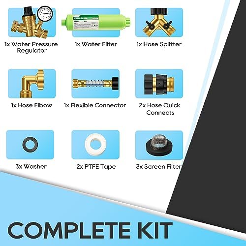 RVGUARD RV Water Pressure Regulator Kit - Image 6