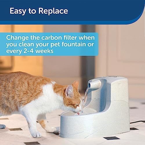 PetSafe Drinkwell Premium Replacement Carbon Filters, Dog and Cat Water Fountain Filters (Pack of 120) - Image 5