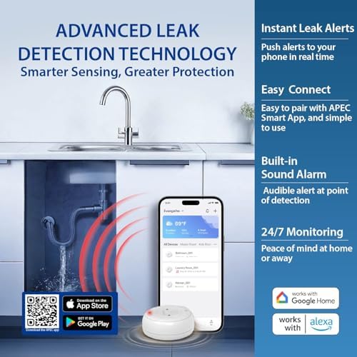 APEC Water ROES-PH75LD, 6-Stage Under Sink RO System, Alkaline, 75 GPD - Image 6
