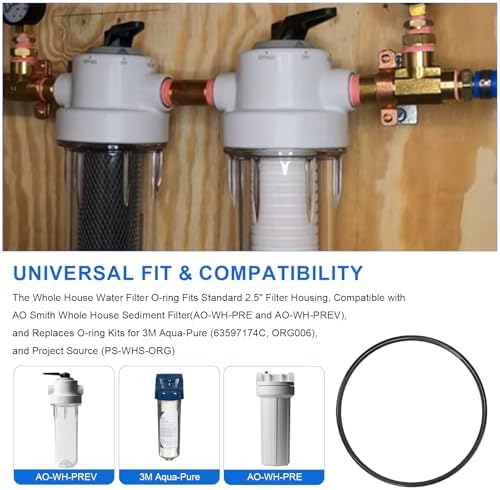 AO-WH-STD-OR-2 Replacement O-Rings for AO Smith Whole House Water Filter - Image 2